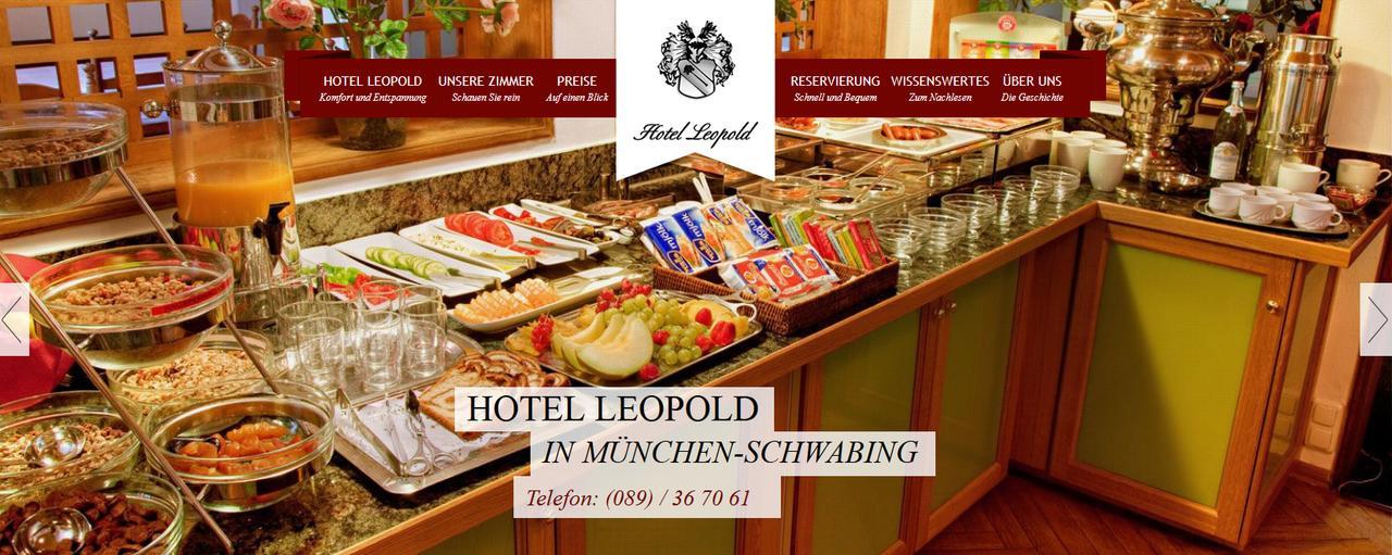 Hotel Leopold München Kültér fotó